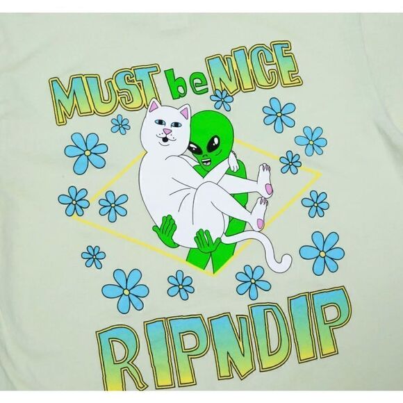 Ripndip Lonely Lover T-Shirt - Light Lime size xl - Picture 8 of 10